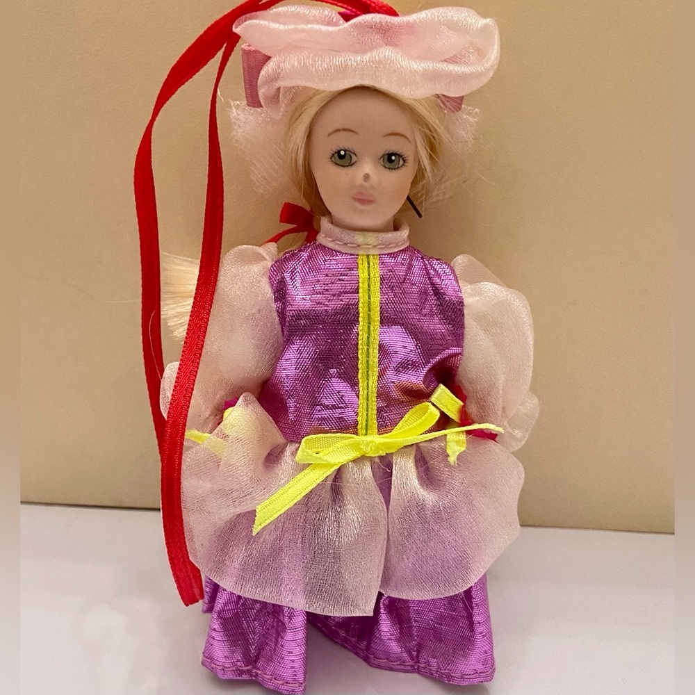 Vintage Danburry Mint-The Ladies of Fashion Dolls Christmas Ornaments # 24
